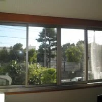 画像1431：神奈川県横浜市／某マンション／風除室ドア框カバー工法