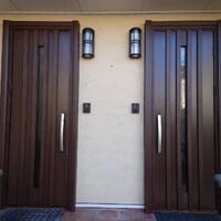 画像1460：神奈川県横浜市／某マンション／風除室ドア框カバー工法