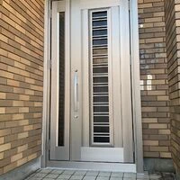 画像1879：神奈川県横浜市／某マンション／風除室ドア框カバー工法